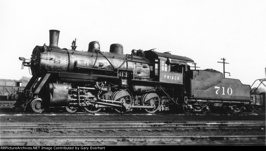 SLSF 4-6-0 #710 - St Louis-San Francisco